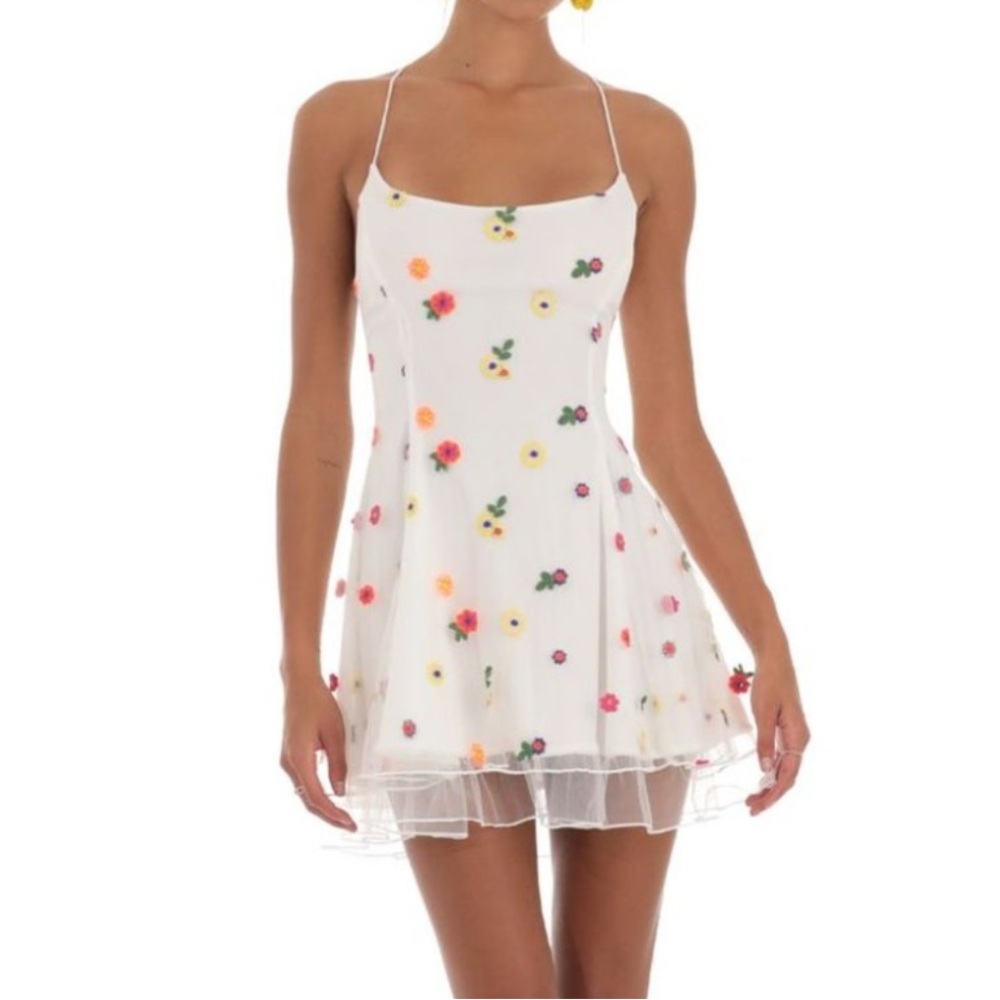 Lucy In the Sky Floral Dress